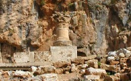 נחל חרמון - עתיקות מקדש האל פאן